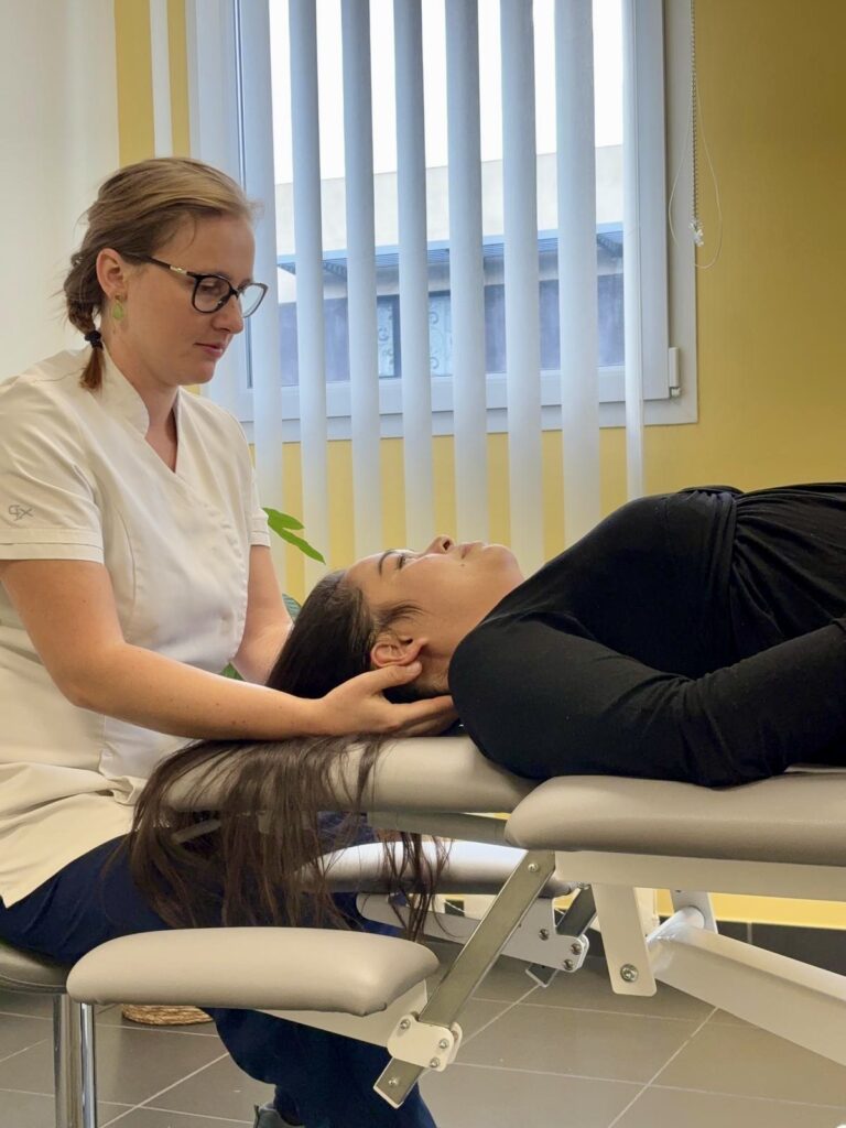 ostéopathie cervicales travail doux nuque relâchement tensions